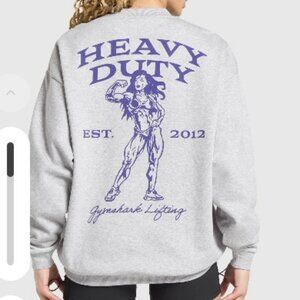 Gymshark Heavy Duty Graphic Oversized Pullover